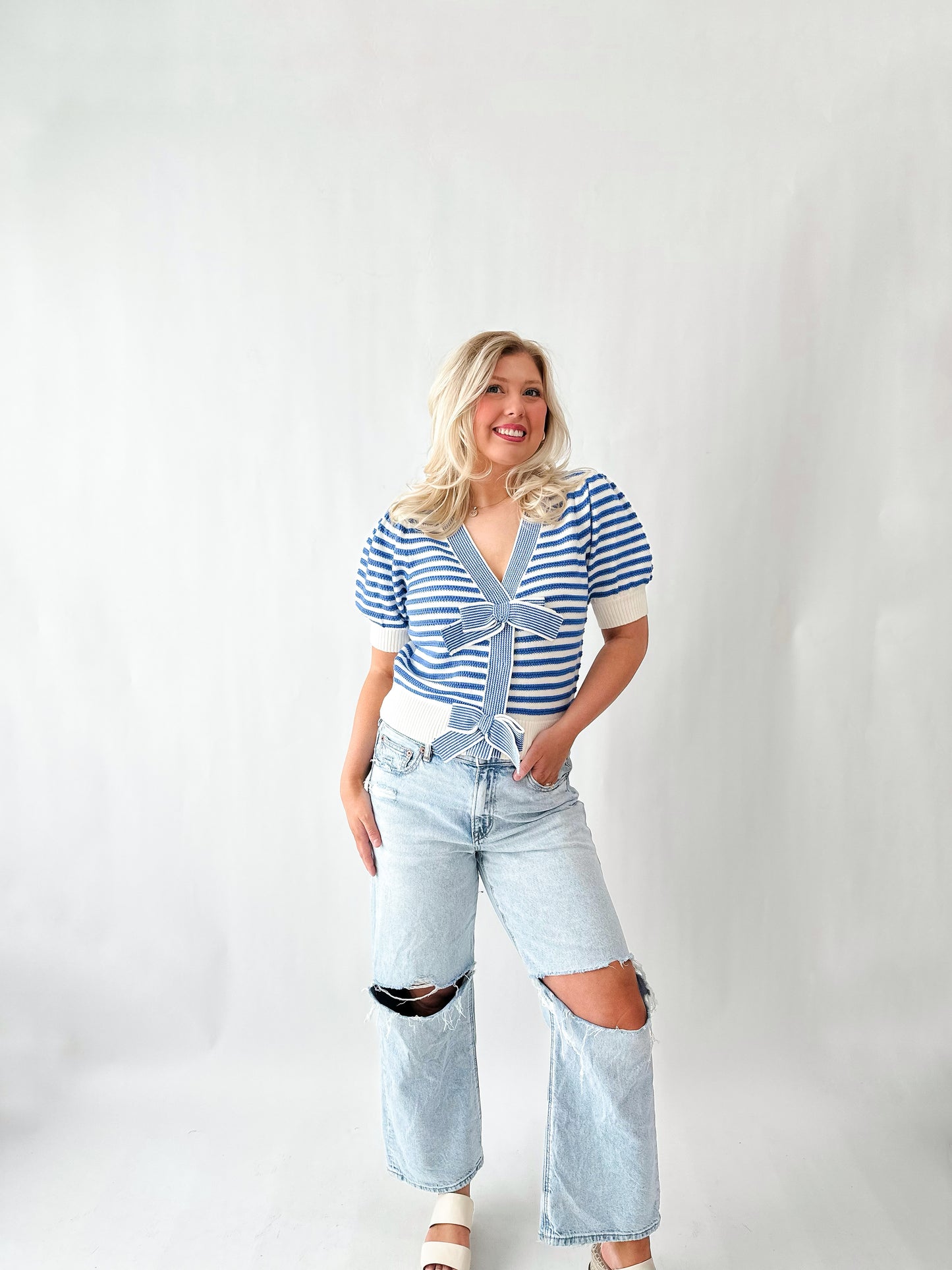 Saylor Stripe Top