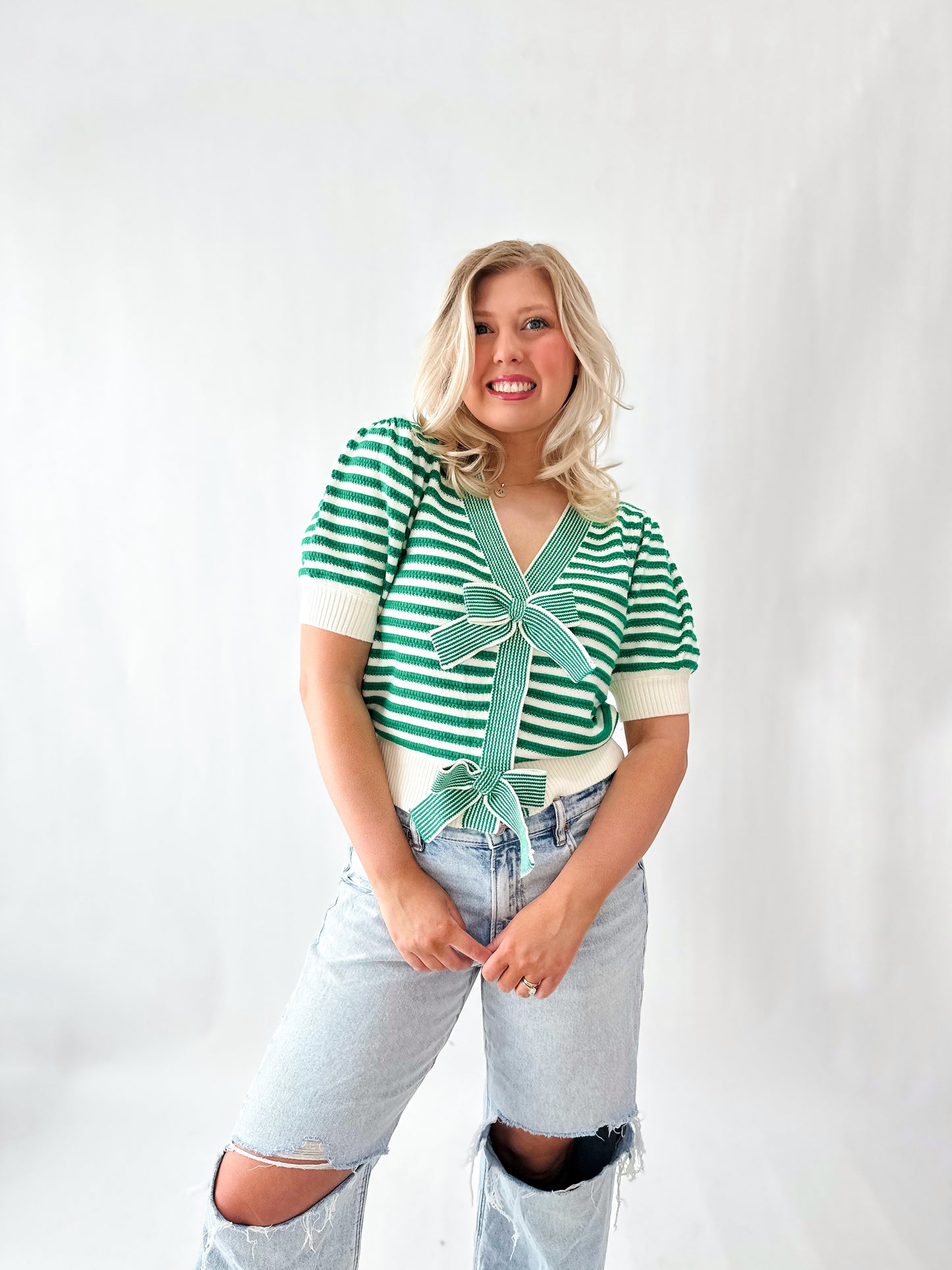 Saylor Stripe Top