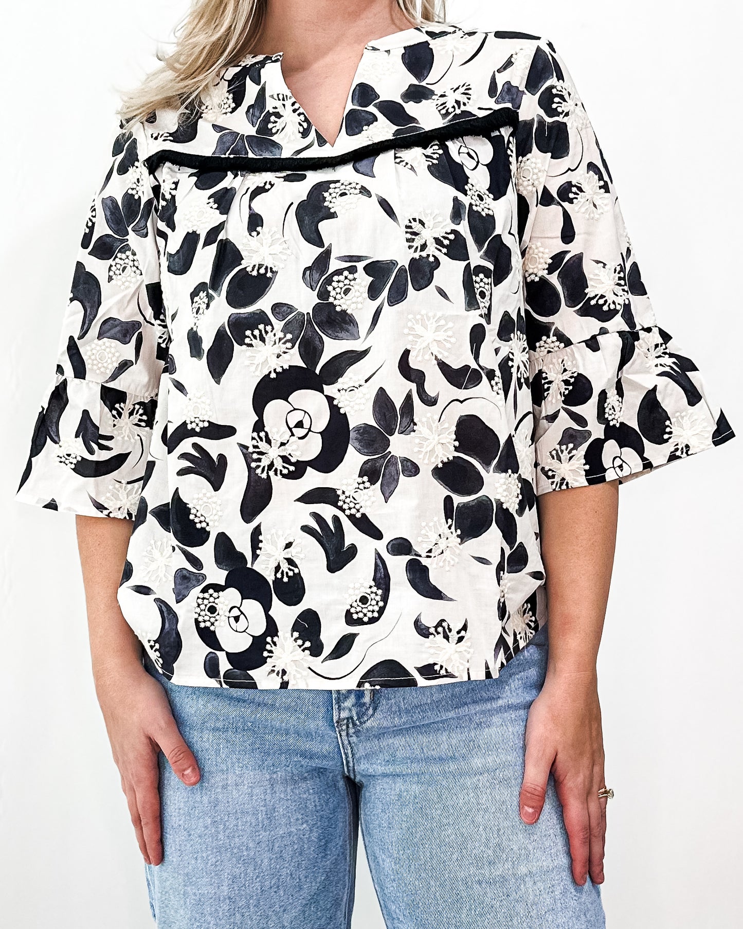 Marlin Floral Top