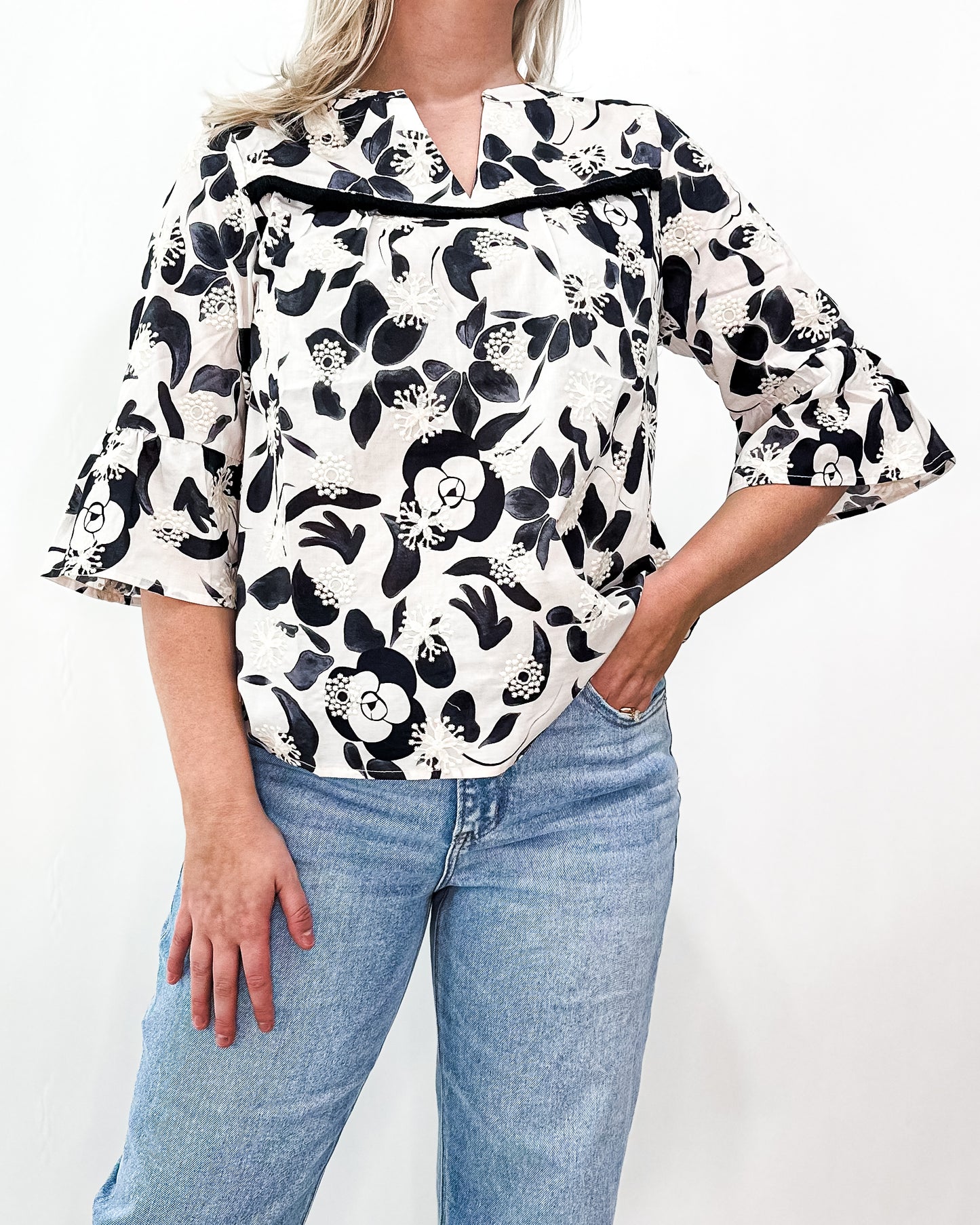 Marlin Floral Top