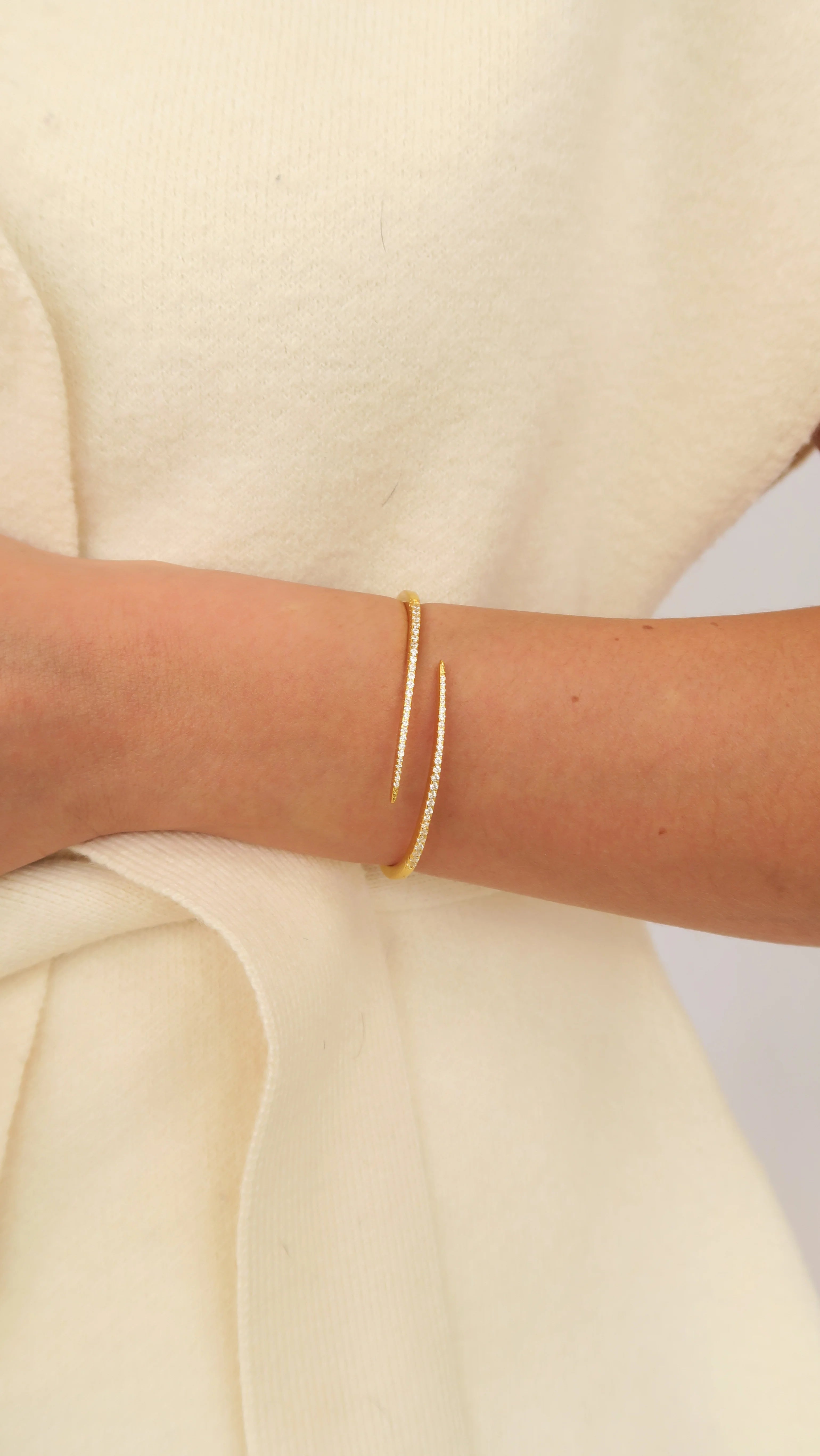 Fine Lines Cuff Bracelet