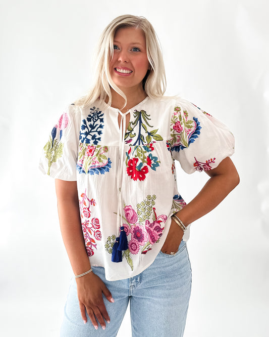 Bethany Floral Blouse