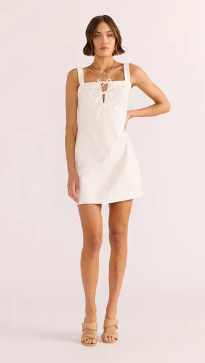 Imogen Tie Mini Dress