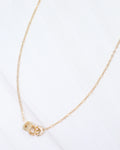 Asbury Rondelle Charm Necklace