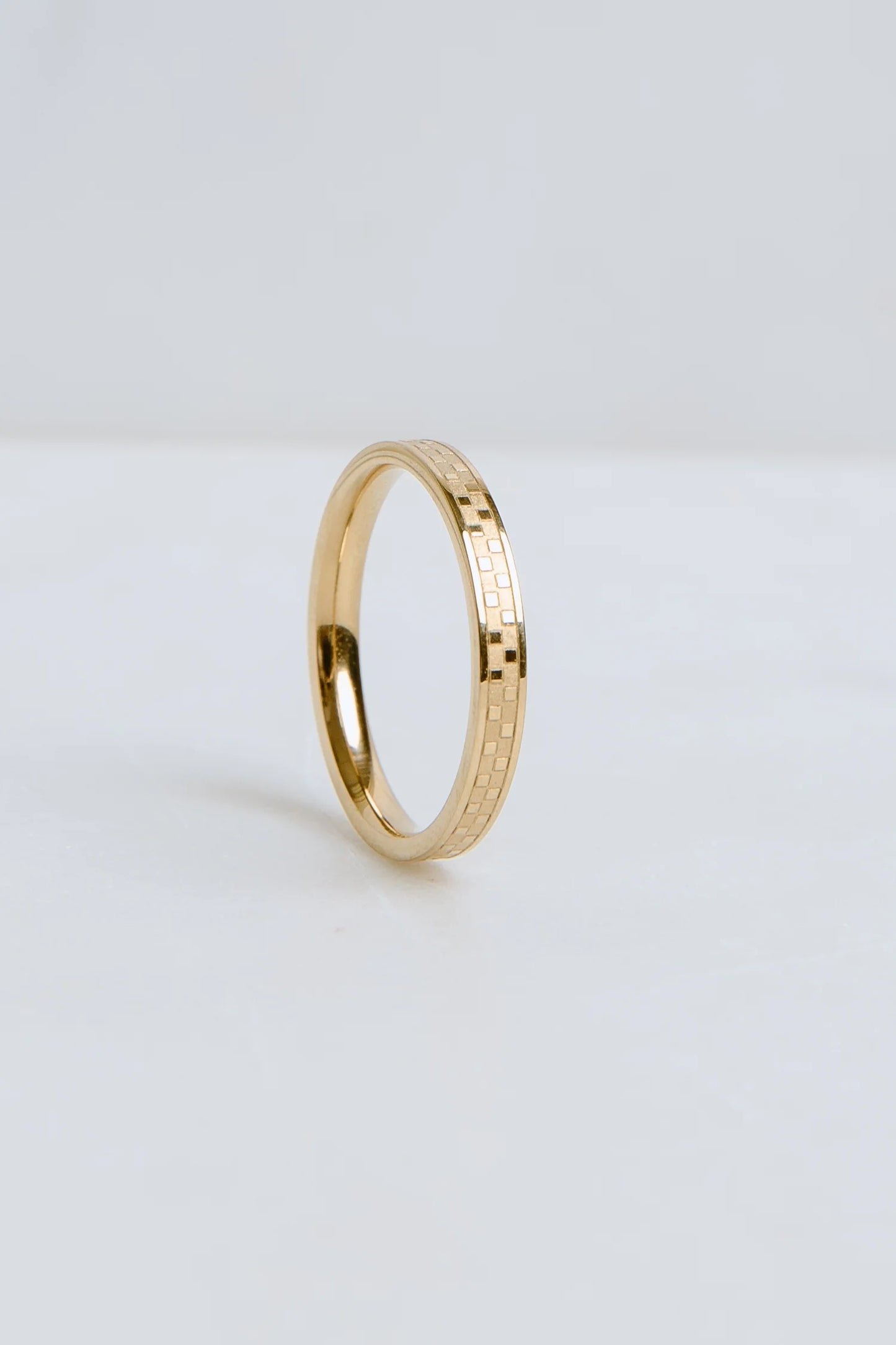 Lola Checkered Ring