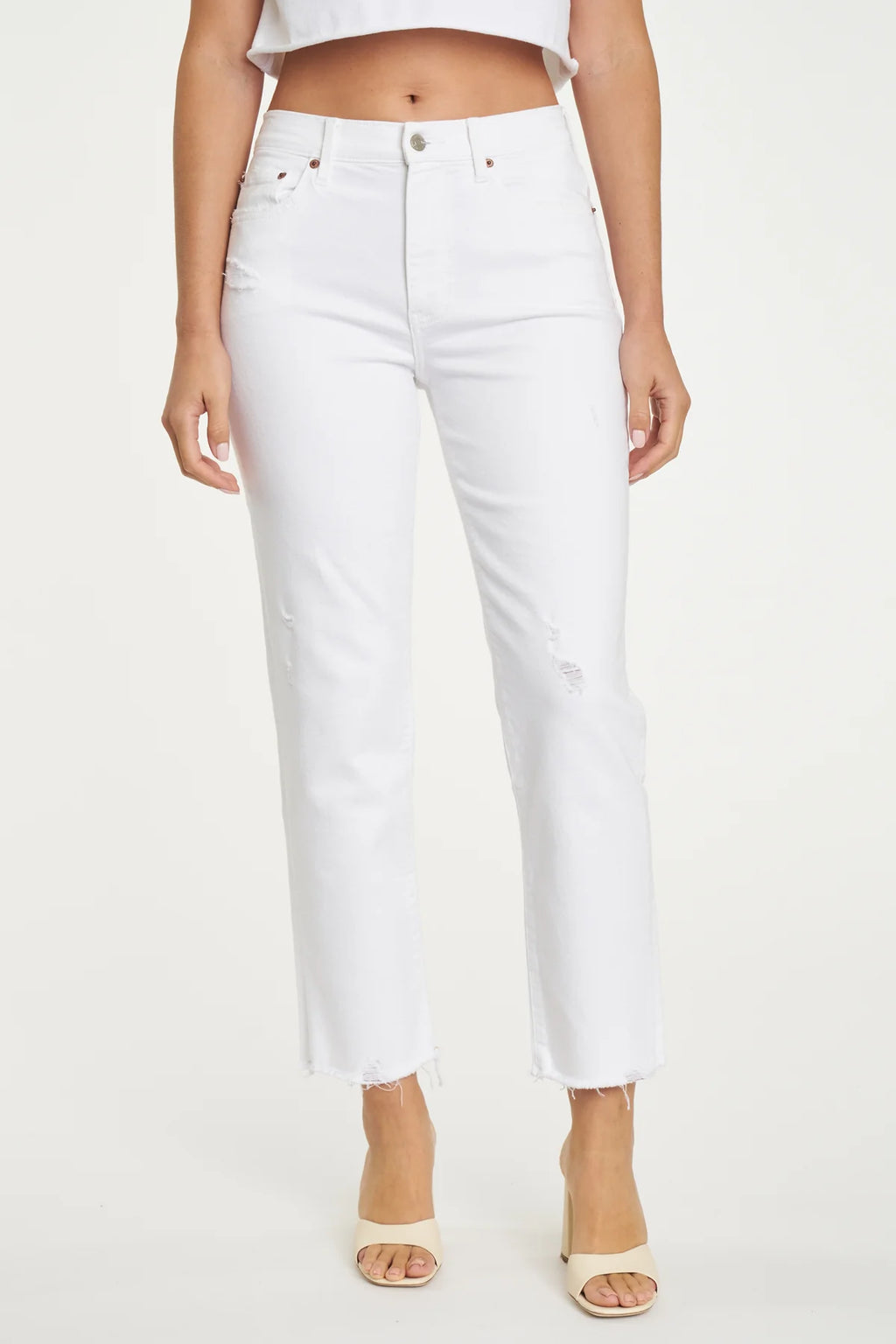 Straight Up High Rise Jeans