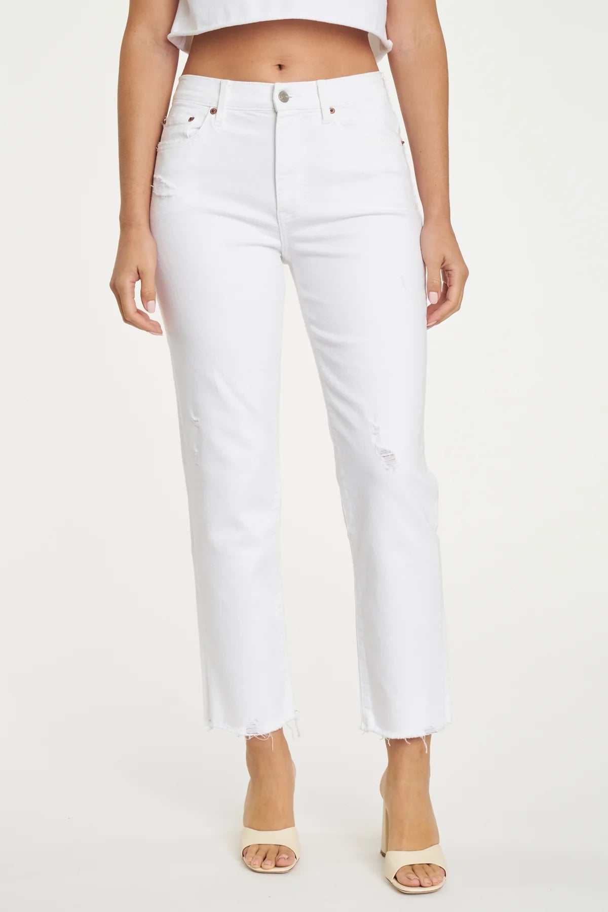 Straight Up High Rise Jeans