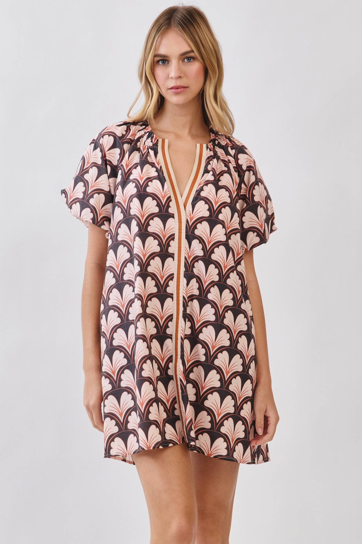 Eva Floral Mini Dress