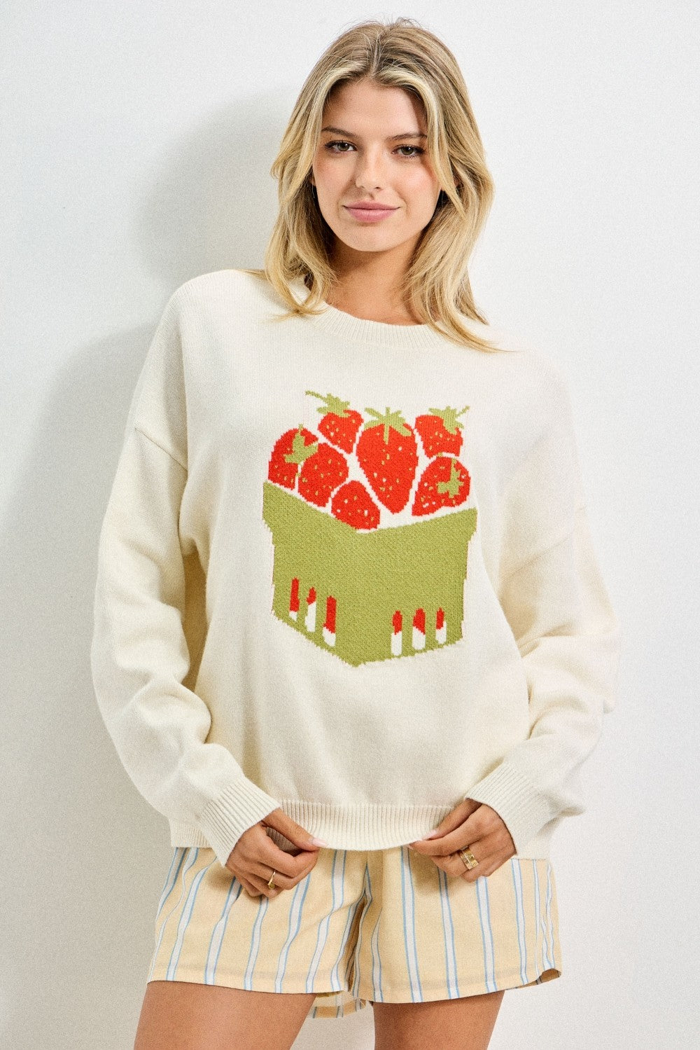 Strawberry Fields Sweater