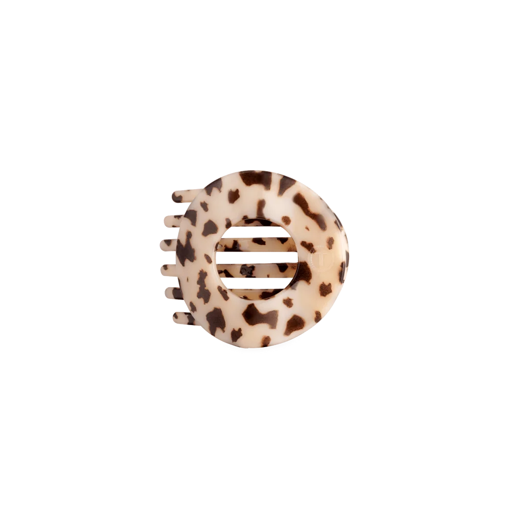 Flat Round Hair Clip