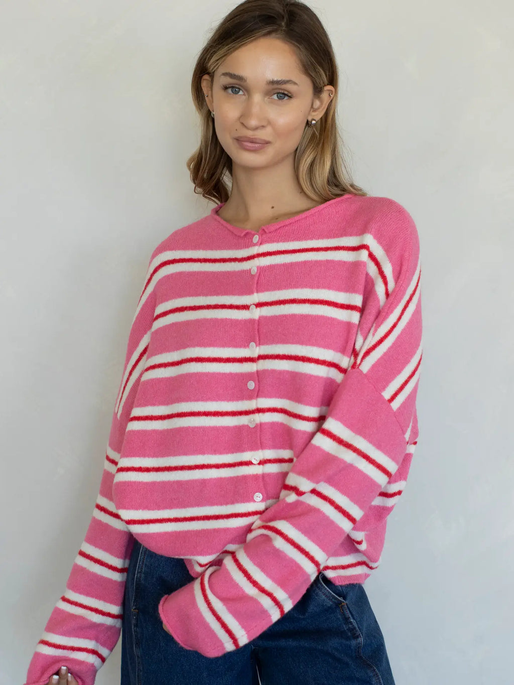 Piper Striped Cardigan