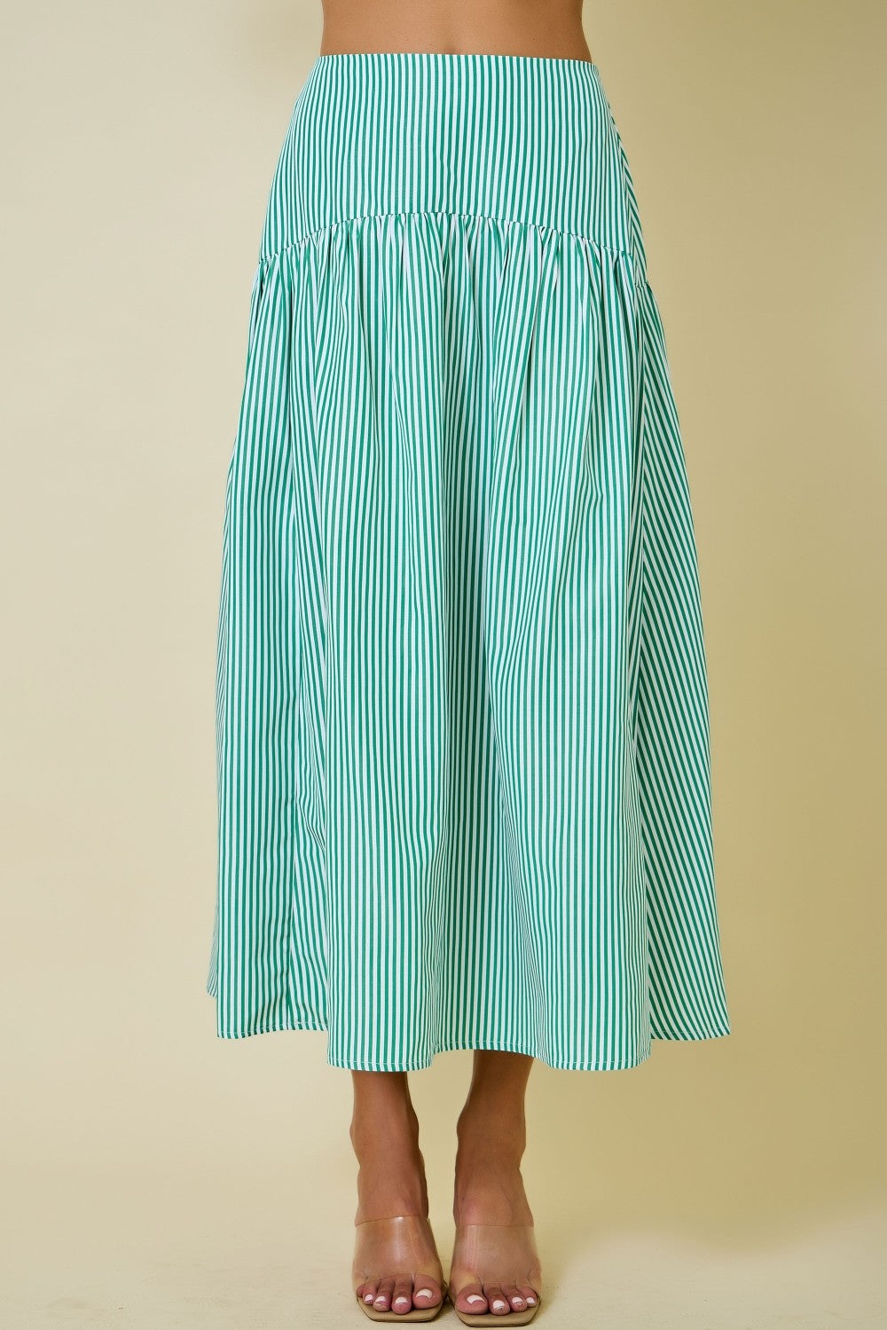 Jessie Striped Maxi Skirt