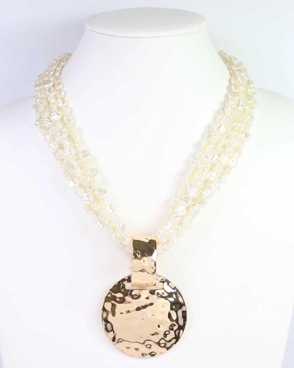 Mirri Layered Pearl Necklace