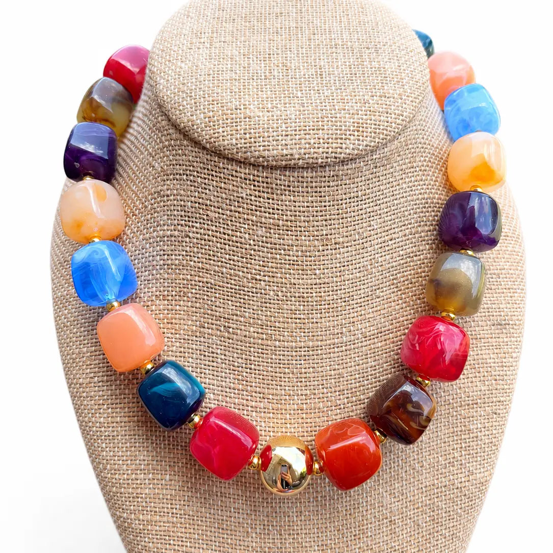 The Kaleidoscope Necklace- Fall Blend