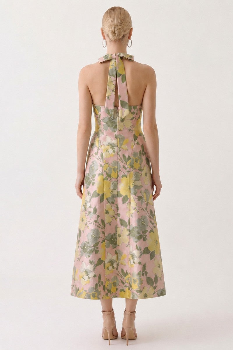 Calloway Halter Midi Dress
