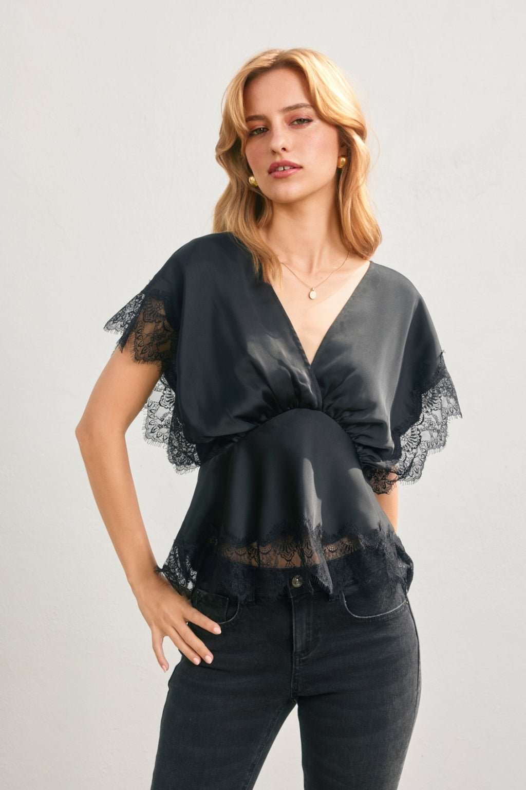 Amari Lace Top