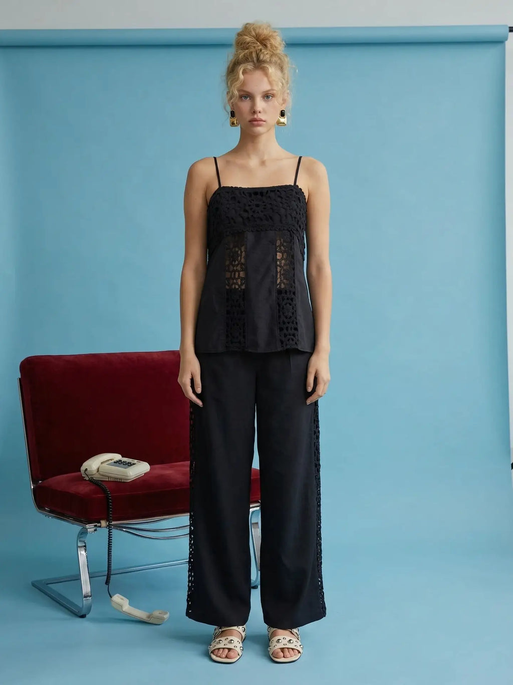 Meredith Crochet Top