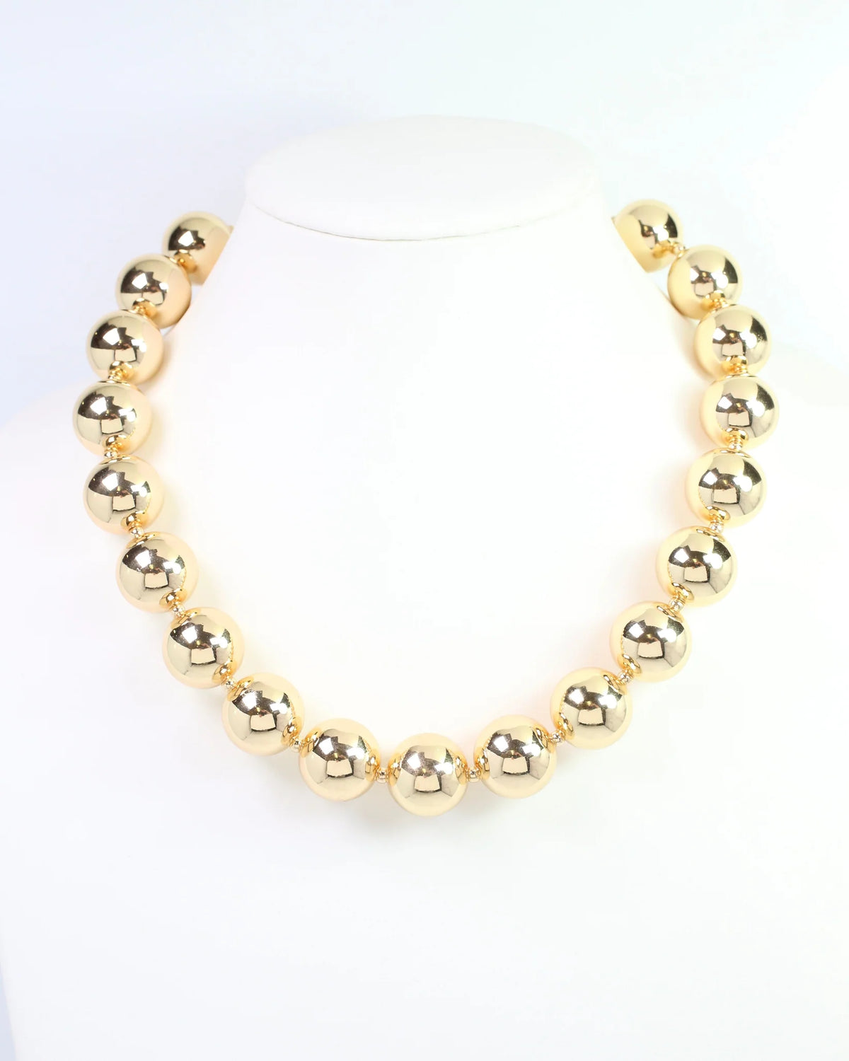 Collier Beaded Necklace WR Gold