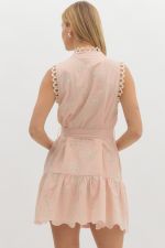 Brooklyn Eyelet Mini Dress