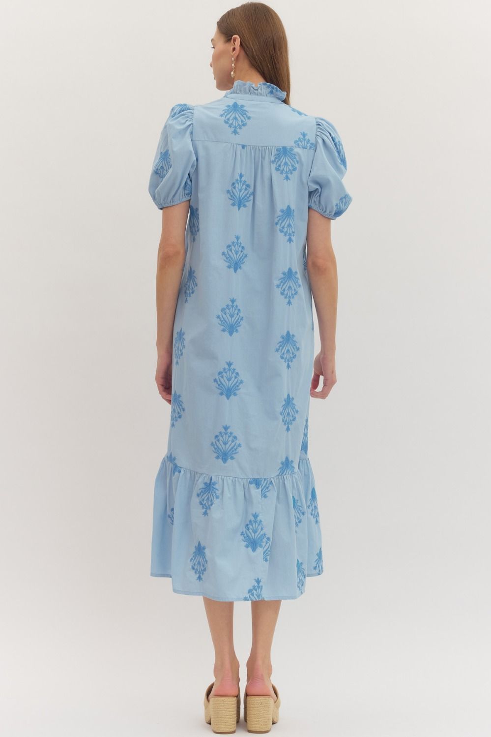 Botanical Midi Dress