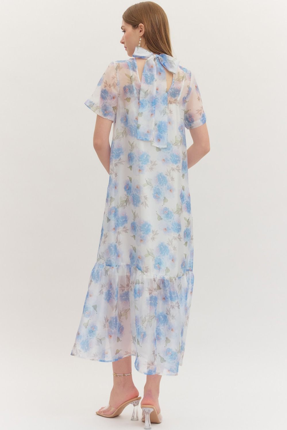 Chiffon Midi Dress