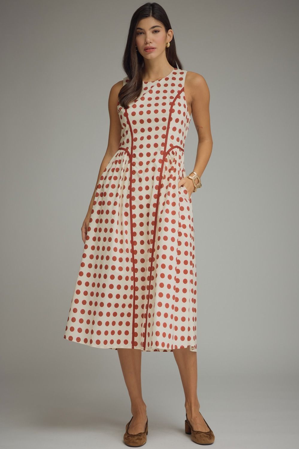 Megan Polka Dot Dress