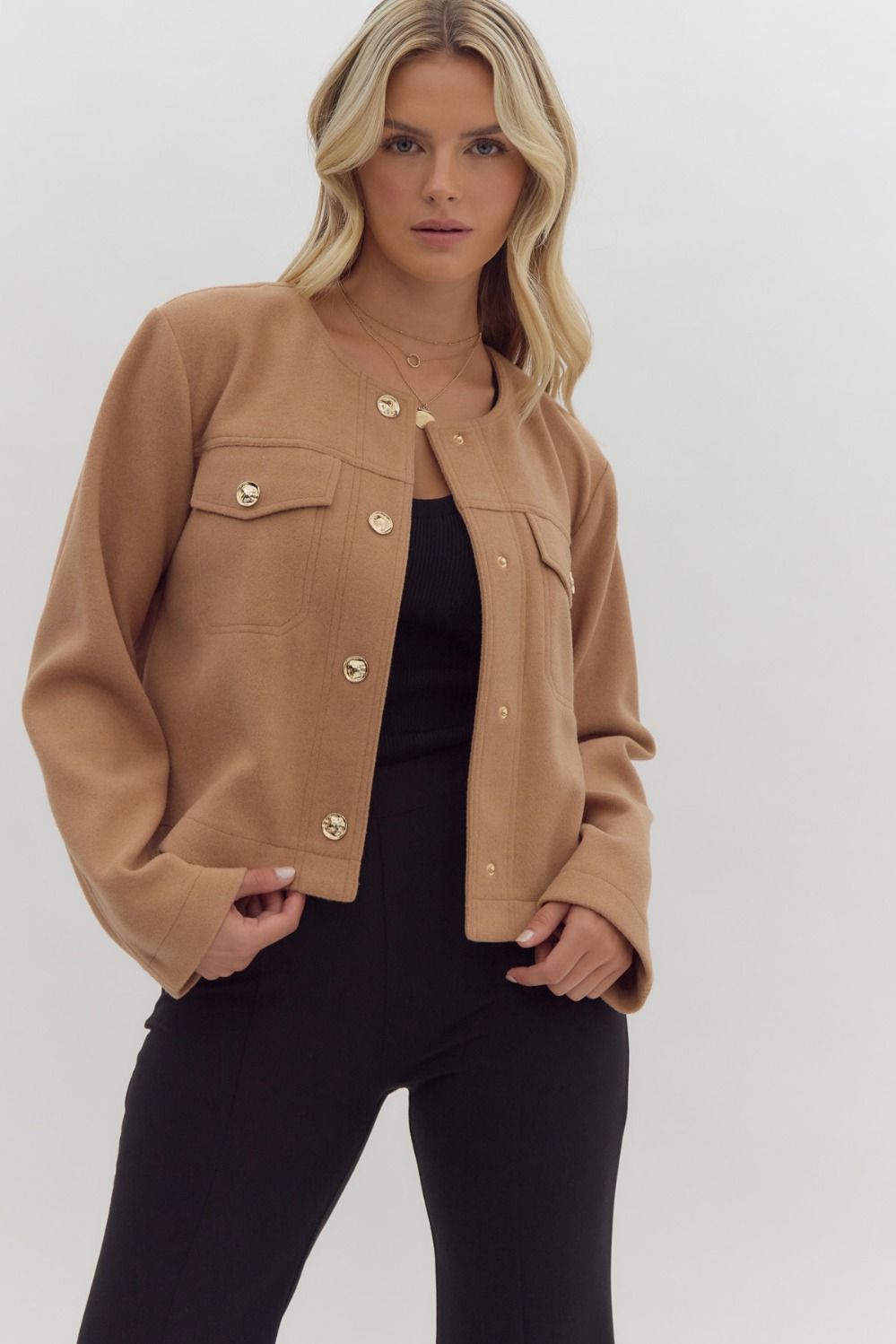 Ellie Button Up Jacket