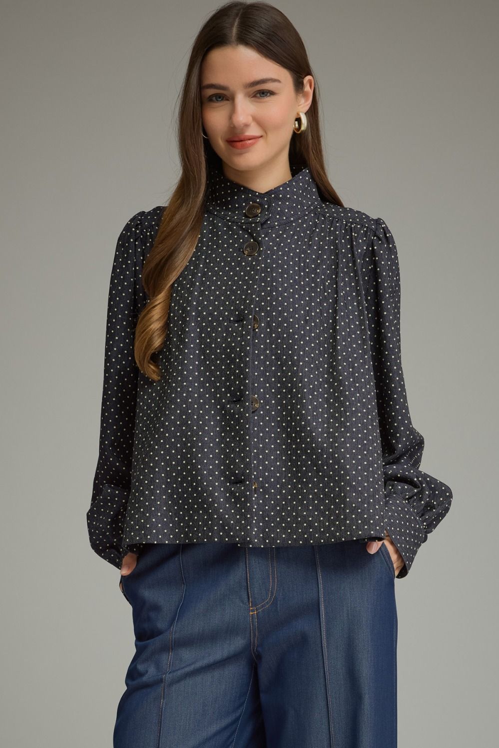 Letti Polk-A-Dot Jacket