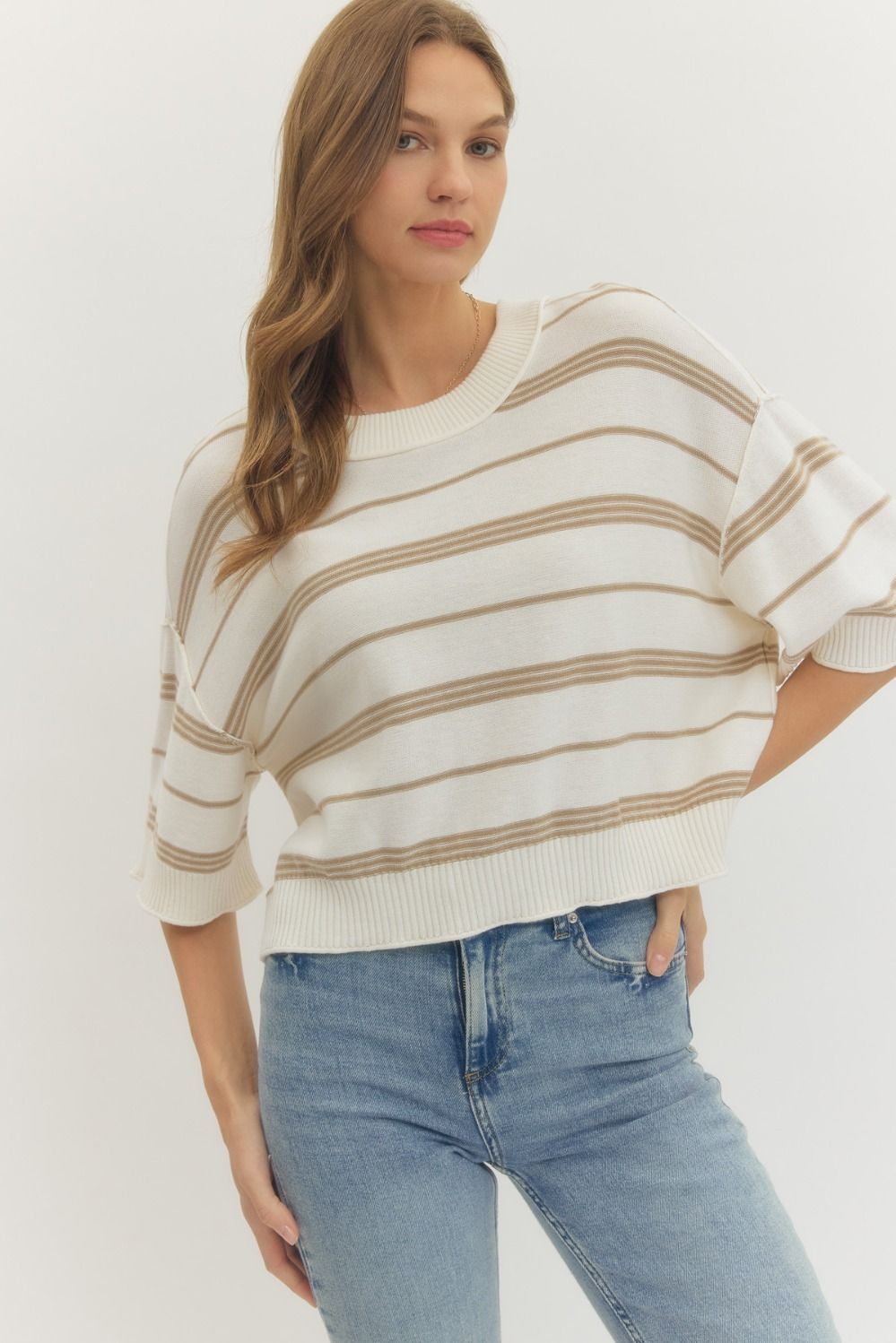 Sadie Stripe Top