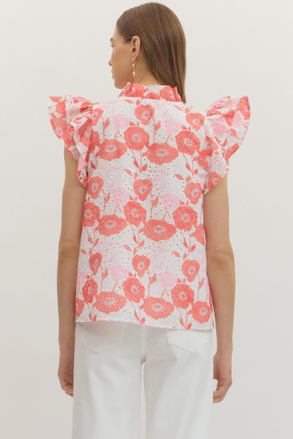 Millie Flutter Sleeve Top