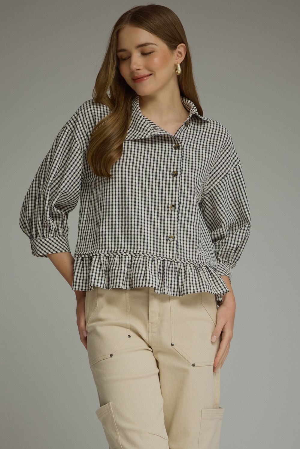 Miller Gingham Top