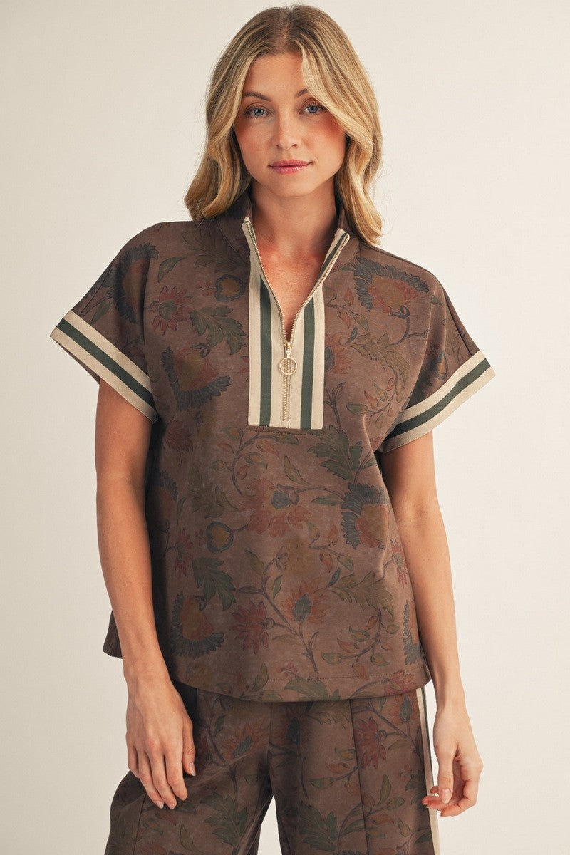 Claudia Floral Top
