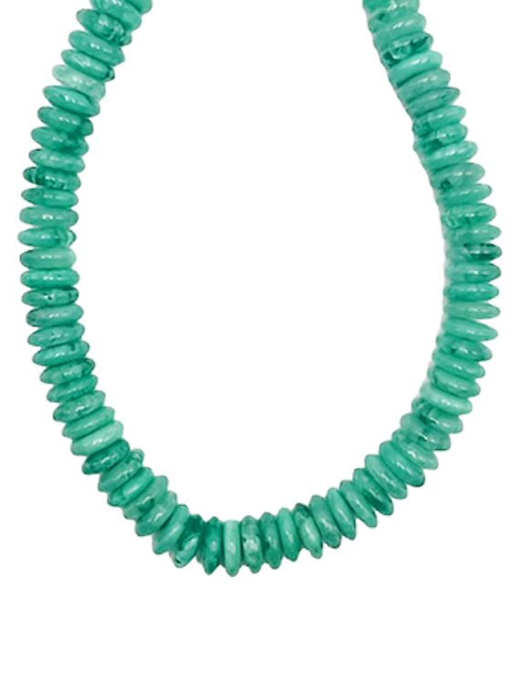 Disk Bead Necklace