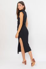 Load image into Gallery viewer, Liv Mock Neck Knit Midi Dress