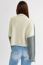 Load image into Gallery viewer, Mae Color Block Oversized Sweater