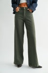 JBD Clean Hem Wide Leg Jeans