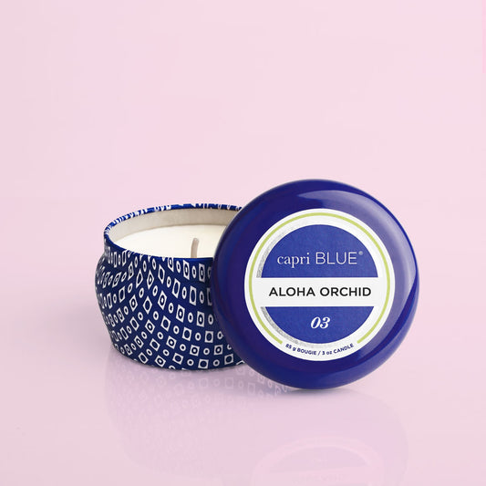 3 oz Mini Candle (Blue Tin)