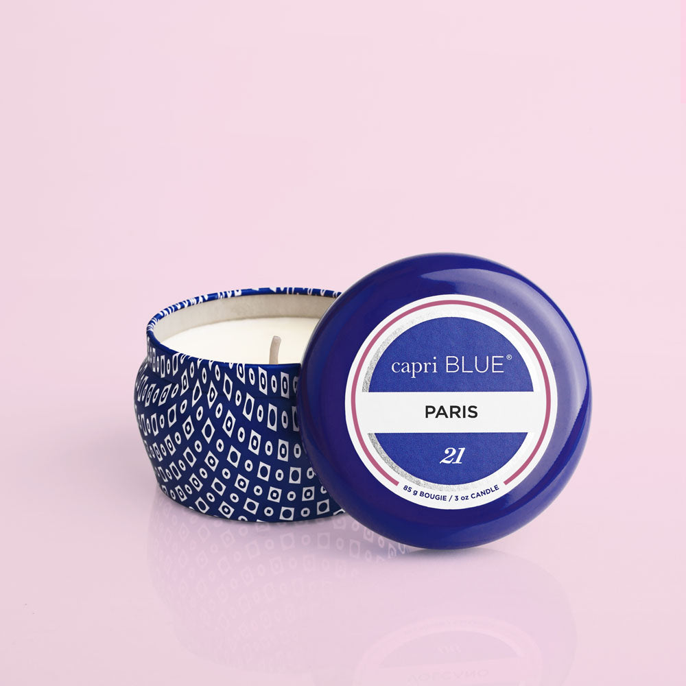 3 oz Mini Candle (Blue Tin)